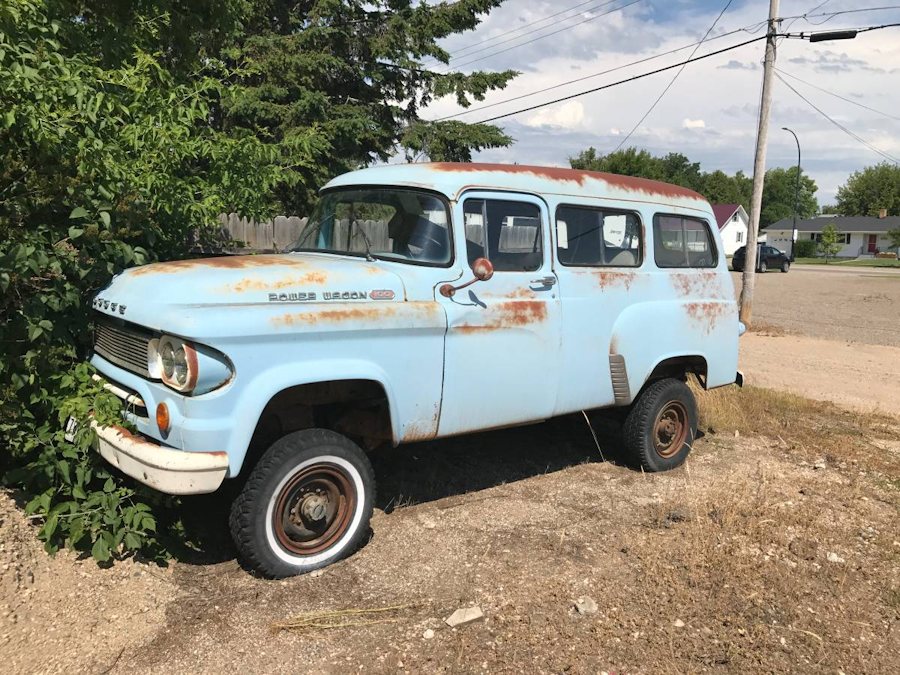 1963 Dodge Town Wagon Power Wagon