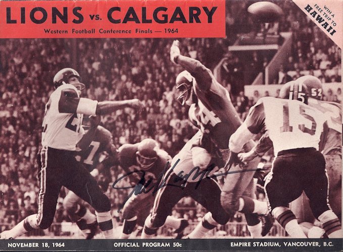 1964 lions cagary
