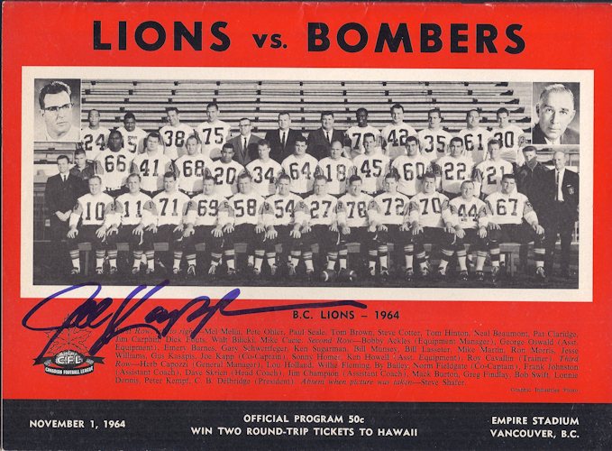 64 lions vs bombers