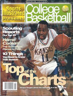 Sports Illustrated November 27, 1995 Jacque Vaughn #1 Kansas!!!!!!