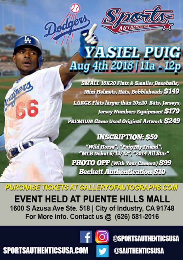 Yasiel Puig ad