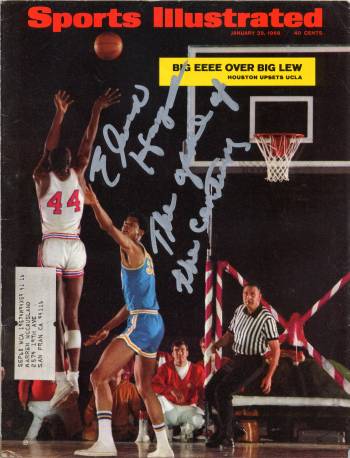 Elvin Hayes - Magazine Photograph Signed