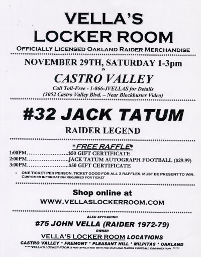 jack tatum 400