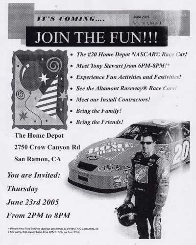 tony stewart 400