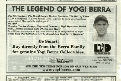 yogi berra 400 4